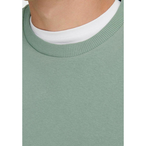 เสื้อสเวตเชิ้ตแฟชั่นผู้ชาย ผ้าฝ้ายเฟรนช์เทอร์รี่ 310 GSM น้ำหนักเบา นุ่ม สวมใส่สบาย คอกลม เสื้อพูลโอเวอร์ลำลอง รับผลิตแบบ OEM แบรนด์ส่วนตัว - Product Image 6