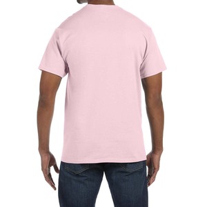 Camiseta de algodón premium de manga corta para hombre, estilo casual, versátil, cuello redondo, algodón grueso. - Product Image 2