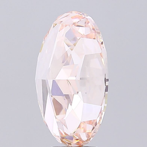 Fabrication de bijoux - Diamant ovale raffiné rose intense cultivé en laboratoire, certifié IGI, clarté VS1, taille excellente, diamant CVD non monté - Product Image 3