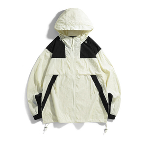 Chaqueta Cortavientos con Cremallera y Logotipo Personalizado, Manga Larga, UPF50+, Chaqueta de Pesca para Hombre, Chaqueta Casual con Bolsillos - Product Image 1