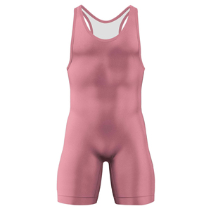 High Quality Breathable Sublimated Short Sleeve Cheap Wholesale <b>Weightlifting</b> Suit Wrestling <b>Singlet</b> Unisex OEM Service - Product Image 2