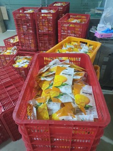 น้ำเชื่อมมะม่วงอบแห้งเนื้อนุ่มยอดนิยมปี 2026 FD 100% จากธรรมชาติ ขายส่งจำนวนมาก ผลไม้สะอาด ปลอดภัย ได้รับการรับรอง สำหรับส่งออก สีฟ้า - Product Image 3