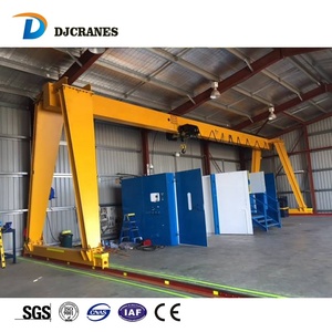 Sterke Capaciteit Goedkope Prijs 5 <span class=keywords><strong>Ton</strong></span> 10 <span class=keywords><strong>Ton</strong></span> Enkele Ligger Portaalkraan Met Elektrische Takel - Product Image 2