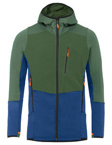 เสื้อแจ็คเก็ตฟลีซแบบมีซิปเต็มตัว สไตล์เอาท์ดอร์ สำหรับผู้ชาย เสื้อฮู้ดเดินป่าแบบฟลีซลายตาราง อุ่นสบาย ปิดด้วยซิปยาว เหมาะสำหรับกิจกรรมกลางแจ้ง - Product Image 2