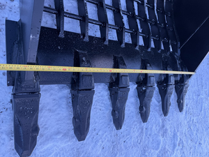 300 <b>Series</b> E300BS72-<b>6</b> Heavy Duty 72 Inch Excavator Skeleton Bucket With <b>6</b> Inch Spacing - Product Image 3