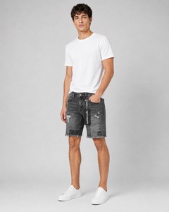 Shorts amples de qualité supérieure, shorts en jean personnalisés en gros, shorts en jean mi-longs pour hommes, shorts en jean tendance pour hommes - Product Image 3