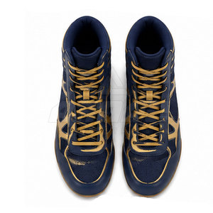 Chaussures de boxe professionnelles avec soutien de la cheville et chaussures de boxe haut de gamme pour l'entraînement compétitif - Product Image 4