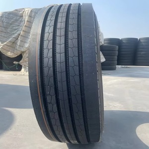 ยางรถบรรทุกคุณภาพพรีเมียมแบบใหม่ 12R22.5 ไบแอส โซลิด ให้การยึดเกาะที่ดีเยี่ยมและความทนทาน จัดส่งรวดเร็ว - Product Image 1