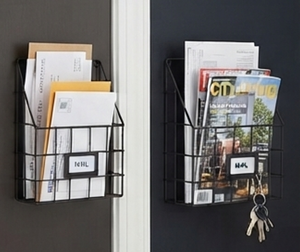 Superior Quality <b>Large</b> Black Powder Coated Finished Iron <b>Storage</b> <b>Basket</b> Durable Metal Organizer For Home And Kitchen Essentials - Product Image 5