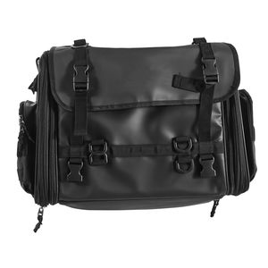 Borsa da Sella per Moto 40-60L Espandibile, Borsa Serbatoio Impermeabile con Copertura Antipioggia per Sport all'Aperto, Accessorio Pieghevole per Motocicletta - Product Image 3