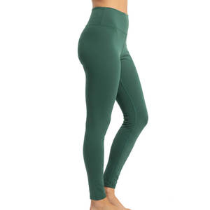 Pantalones de yoga de cintura alta para mujer, leggings deportivos verdes sin costuras, mallas de fitness con efecto levantamiento de glúteos, ropa deportiva al por mayor - Product Image 1