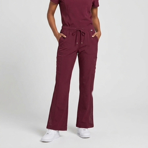 Flare Scrub Pants Medical Scrub <b>Trouser</b> | Wide-Leg Scrub Pants \ Hospital Nursing Scrubs Jogger Pants <b>Nurse</b> Flare Scrub <b>Trouser</b> - Product Image 1
