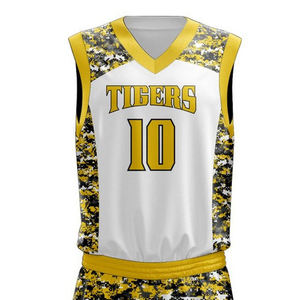 Uniforme de Baloncesto Transpirable Estampado de Talla Grande, Personalizado con su Propio Diseño, Material de Poliéster Ligero, 2026 - Product Image 4