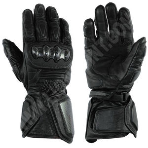 Gants de moto en cuir véritable, respirants, coupe-vent, grande taille, qualité supérieure, personnalisables - Product Image 6