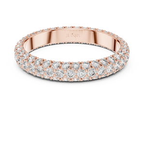 Eternity Band 925 Sterling Silver Moissanite <b>Diamond</b> <b>Ring</b> Wholesale Jewelry Factory Manufacturer - Product Image 2