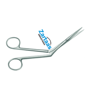 Ciseaux HEYMANN TONSIL & NASAL en acier inoxydable de haute qualité 18CM Fabricant et exportateur d'instruments chirurgicaux - Product Image 2