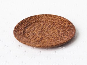 Vajilla natural de coco, plato de madera hecho a mano para servir comida, para uso en restaurantes y en el hogar. - Product Image 4