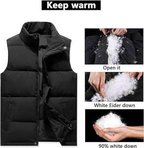 2026 Customized Premium Quality Best Designer Bodywarmer New Men's Gilet Customized <b>Quilted</b> Vest Casual Lightweight Puffer Vest - Product Image 5