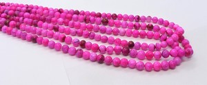 Natural Dark Pink <b>Opal</b> Smooth Round Ball Beads 5-6 MM Shaded Pink <b>Opal</b> Gemstone Round Beads 16 Inch Plain Pink <b>Opal</b> Round Shape - Product Image 5