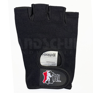 Gants de musculation professionnels noirs solides avec rembourrage amélioré de la paume |   Poignée antidérapante de qualité supérieure pour un équipement de musculation ultime - Product Image 4