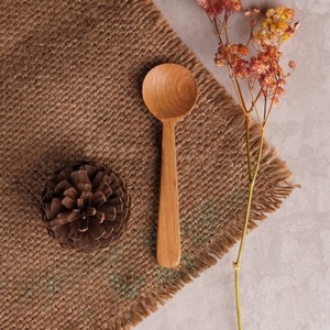 Cuchara de madera ecológica de color natural para servir café, cuchara para remover, personalizada, Vietnam - Product Image 3