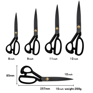 High Professional Heavy Duty Steel Handle <b>Sewing</b> <b>Scissors</b> Sharp Tailor Dressmaker's Fabric <b>Scissors</b> For Office Use - Product Image 6