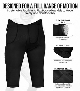 Camiseta de Fútbol Americano Personalizada para Hombre, 100% Algodón, Manga Corta, Corte Regular, Transpirable, Antiarrugas, Ecológica, para Entrenamiento - Product Image 2