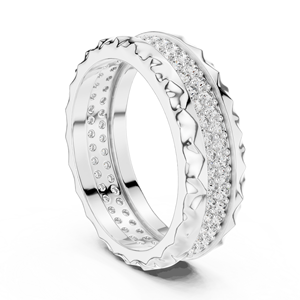 Handmade 925 Sterling Silver Moissanite <b>Diamond</b> <b>Ring</b> Wholesale Fine Jewelry OEM ODM Factory Supplier - Product Image 4