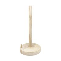 Organisateur d'épices en bois d'acacia écologique très tendance - Support multifonctionnel rustique pour serviettes en papier pour comptoir de cuisine
