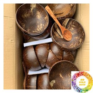 Cuencos de Coco Naturales Hechos a Mano, Cuencos de Concha para Decoración de Mesas de Restaurantes, Exhibiciones de Eventos, Centros de Mesa y Productos de Suministro al por Mayor - Product Image 6