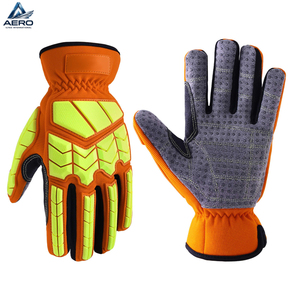 Anti-Slip Grip Premium Quality Impact-Resistant Safety Wear with Enhanced Palm Traction for Heavy-Duty Performance TPR Gloves - Product Image 1