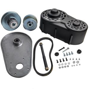 40 Series Go Kart Clutch Pulley Backplate <b>Set</b> <b>Torque</b> Converter Driver Premium Pulleys for Karts - Product Image 1