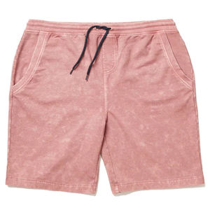 Pantalones Cortos Deportivos de Algodón 100% con Lavado Ácido, Diseño Personalizado, para Hombre y Mujer, para Gimnasio, Entrenamiento, Ropa Urbana, con Cierre de Cordón, Venta al Por Mayor - Product Image 1