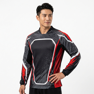 Jersey de Paintball Acolchado Personalizado de Alta Calidad, Camiseta Táctica de Manga Larga para Hombre, Impresión de Logotipo Personalizado 100% - Product Image 1