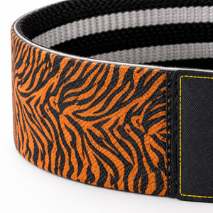 Bande de Résistance en Caoutchouc Ikhlas Sports à Imprimé Tigre pour Femmes - Écologique, Très Élastique, Durable, Antidérapante, pour Fessiers et Hanches - Product Image 1