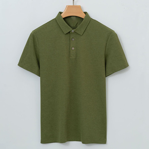 Polo de sport professionnel haut de gamme personnalisé avec logo OEM, absorbant l'humidité, séchage rapide, sans repassage, vierge pour broderie - Product Image 5