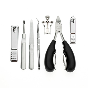 manicure <b>pedicure</b> set portable stainless steel <b>tools</b> manicure <b>pedicure</b> set compact travel care set manicure <b>pedicure</b> set - Product Image 2