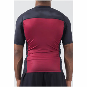 <b>Man's</b> Sublimation Printed Round Neck <b>Men's</b> Rash Guard Long Sleeve <b>Compression</b> <b>Shirt</b> Gym Fitness Customized MMA BJJ Rashguard - Product Image 2