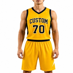 Conjunto de Uniforme de Baloncesto Personalizado para Hombre, Diseño Personalizado para Equipo, Calidad Premium, Ajuste Atlético para el Día del Partido, Tejido Ligero de Secado Rápido - Product Image 3