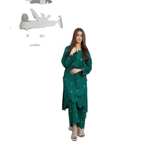 คอลเลคชั่นฤดูหนาวแบรนด์ tawakkal ชุด pakistani khaddar 2ชิ้นทันสมัยพร้อมปักลายแบบสบายๆ - Product Image 1