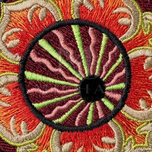 Wholesale <b>Embroidery</b> Patches With Custom Shape Design Fine Embroidered Details Strong Backing <b>Material</b> And Smooth Edges - Product Image 6