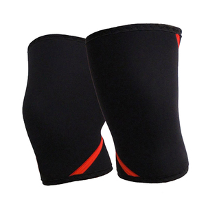Hot Selling Professional Quality Neoprene Men's Knee Sleeves <b>Set</b> Sublimation <b>Weight</b> <b>Lifting</b> Thick Compression Knee Sleeve - Product Image 3