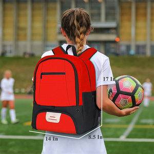 Sac à dos de basketball personnalisable pour hommes, idéal pour la gym et le football, avec logo et couleur personnalisables, inspection qualité 100% garantie - Product Image 4