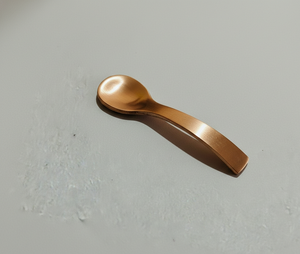 Cuchara de Cobre Puro Hecha a Mano para Shilajit, Miel, Mermelada, Té y Café, Ecológica - Product Image 3