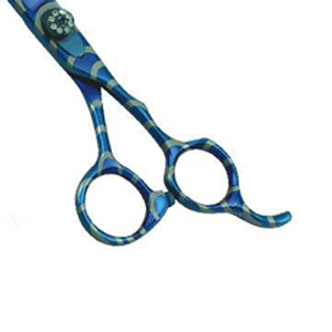 Professional <b>Top</b> Trending Blue Camouflage Hair Cutting Scissors Stainless Steel Barber Salon Hairdressing <b>Shears</b> - Product Image 5
