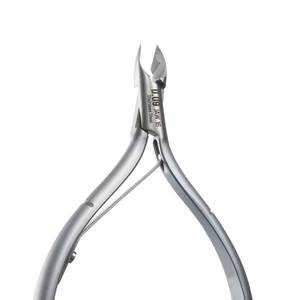 Coupe-ongles en acier inoxydable D.09 à lame plate et pointe affûtée pour doigts d'adultes, style simple, emballage sous blister - Product Image 4