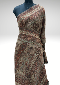 Tissu Abaya en viscose jacquard tissé, motif Jamawar ethnique de luxe, vêtement modeste, directement de l'usine Safaa - Product Image 5