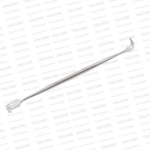 Retractor de Costillas Peng de 6-1/4" (15.8 cm) con Puntas Cónicas para Extracción de Cartílago de Costilla, Instrumento de Incisión Pequeña para Rinoplastia, de Vaslcare - Product Image 5