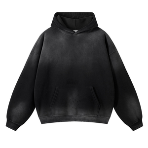 Sudadera con Capucha de Alta Calidad, 100% Algodón, Lisa, Casual, Ecológica, Transpirable, con Logotipo Personalizado, para Hombre, Invierno, Hecha a Medida - Product Image 4