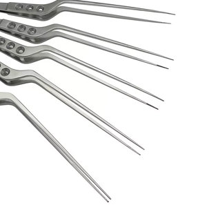 Pinzas de Disección de Tejidos Micro Bayonet de Alta Calidad, Instrumento Neuroquirúrgico de Acero Inoxidable, Microcirugía de Precisión con Bayoneta, CE - Product Image 4